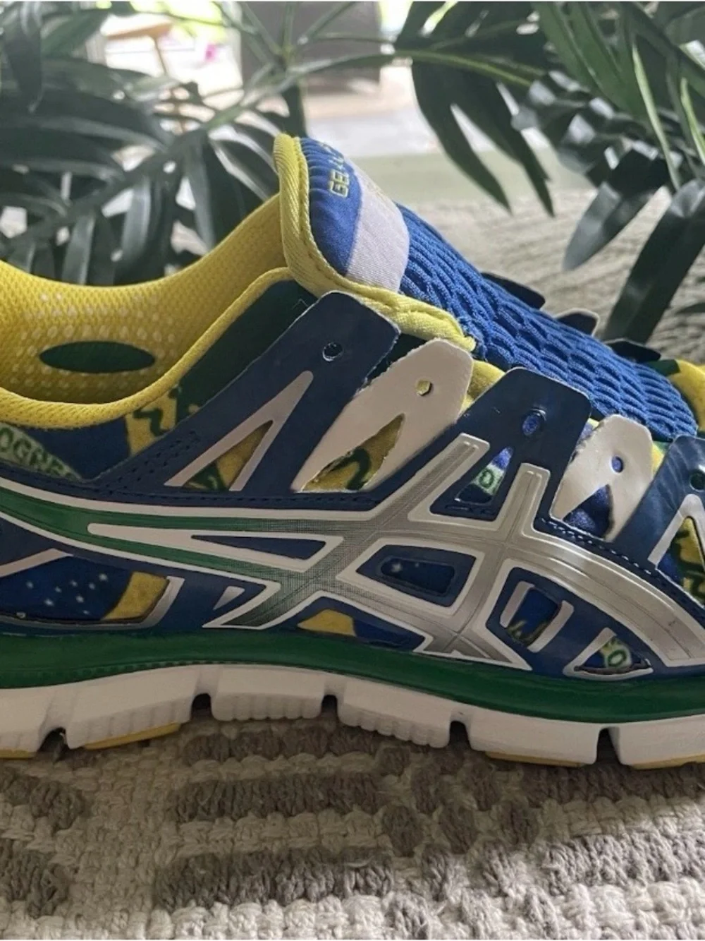 ASICS Women’s Brazilian Flag Olympic Release Athletic Sneakers
